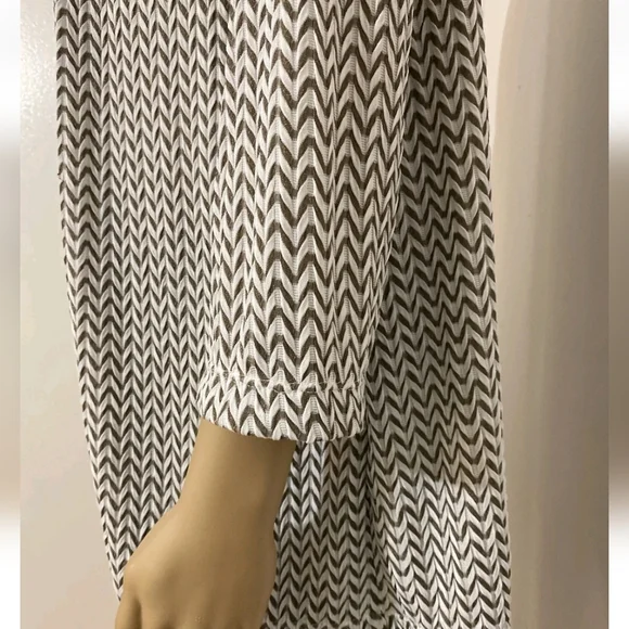 Women's Easywear by Chico's Top Cardigan Tunic Size 3 - Picture 6 of 8